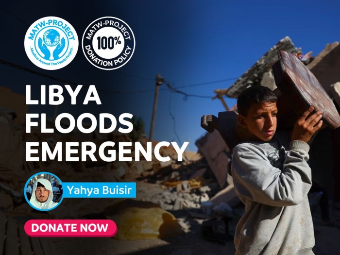 Yahya S Libya Floods Emergency Appeal Launchgood Launchgood